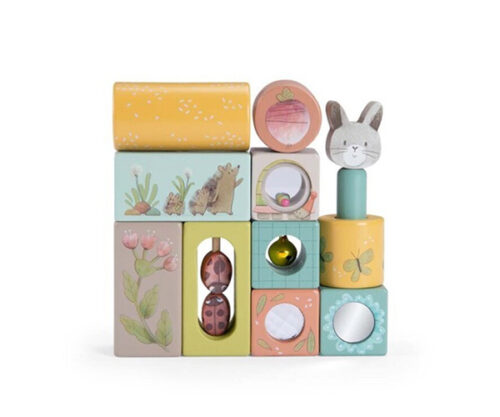 Cubos de actividades Trois Petits Lapins Moulin Roty