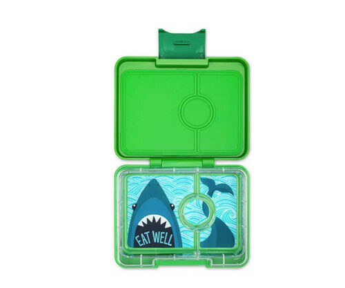 Fiambrera 3c Green Shark Yumbox