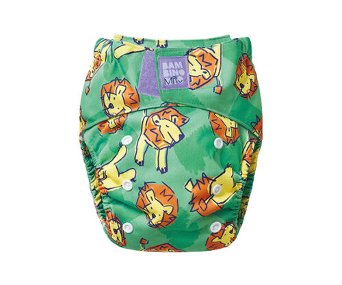 Pañal de tela dos piezas Roar Bambino Mio