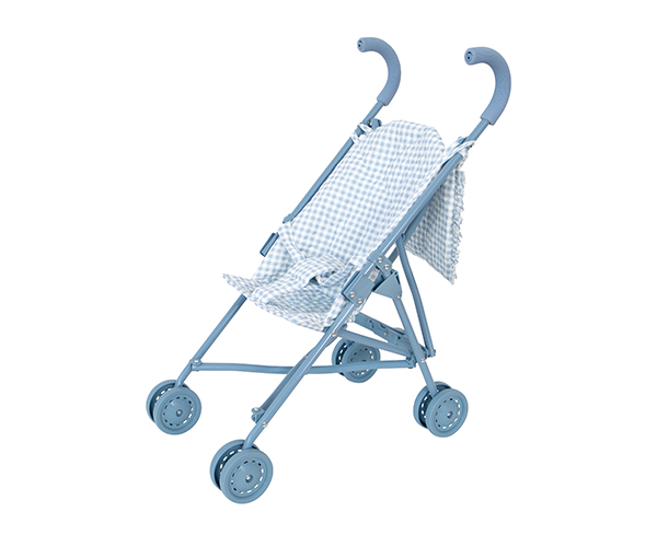Silleta de juguete Vichy Azul Mönneka